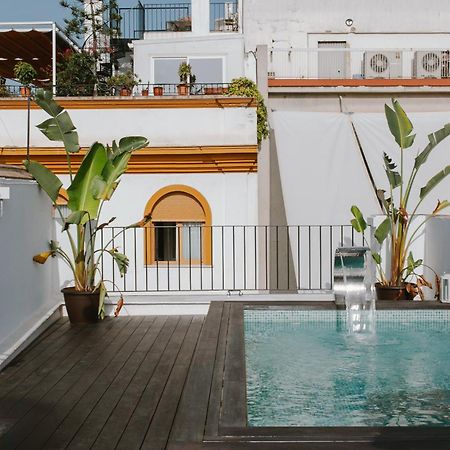 Lujoso Apartamento Con Piscina Compartida 1 セビリア エクステリア 写真